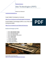 Purple Dolphin Technologies (PDT) Keyboard Designs