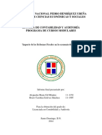 Impacto de Las Reformas Fiscales en La Economía Dominicana
