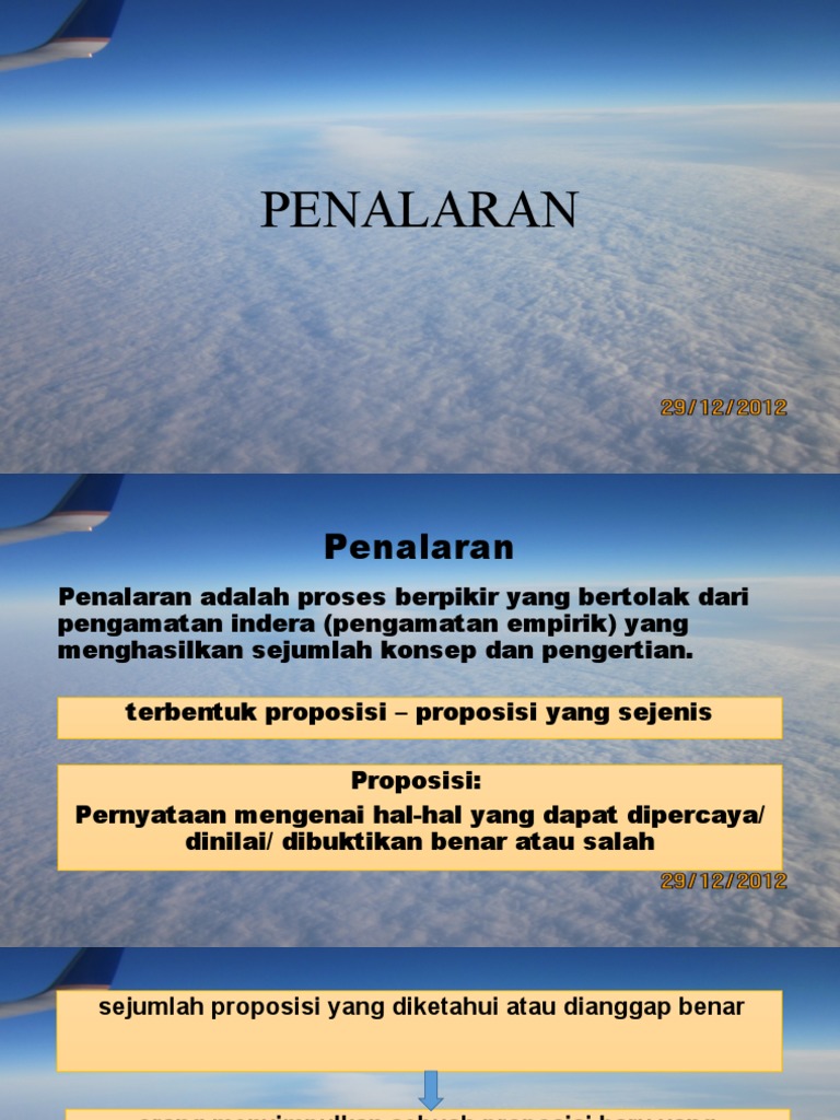 Metode Penalaran: Deduktif dan Induktif | PDF | Sains & Matematika