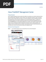 Cisco Firesight Management Center: Product Overview