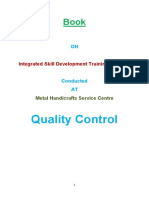 Quality Control & Inspection Course Book