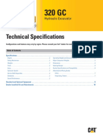 Technical Specifications: Hydraulic Excavator