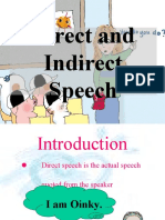 Direct and Indirect Speech