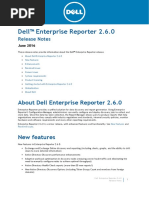 About Dell Enterprise Reporter 2.6.0