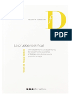 Vitor de Paula Ramos - La Prueba Testifical