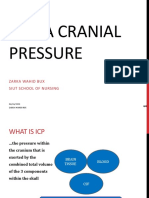 Intra Cranial PRESSURE