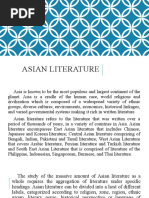 Asian Literature