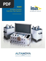 Primary Current Injection Test System