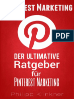 Pinterest - Der ultimative Ratgeber für Pinterest Marketing – Alles, was Sie wissen müssen. Wie Sie mit Pinterest Marketing erfolgreich Ihre Social-Me_nodrm