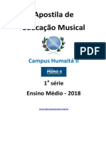 Apostila de Educação Musical 1