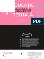 Educație Sexuală Obligatorie În Școli - Chestionar