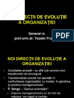 Tema 14. Noi Direc - II de Evolu - Ie A Organiza - Iei