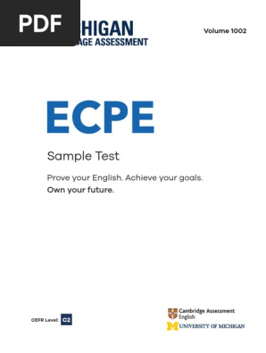 ECPE-SampleTest-1002-TestBooklet