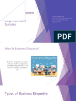 BUSI 472 - Business Etiquette PowerPoint