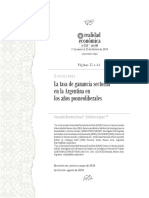 La Tasa de Ganancia Sectorial en La Argentina en Los Años Posneoliberales