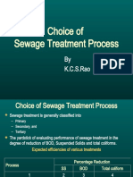 Choosing the Right Sewage Treatment Process