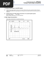 Jenbacher: 1. Testing of Spark Plugs Using DSO Engine