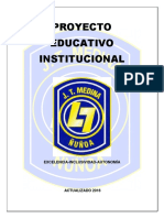 Proyecto Educativo Institucional: Excelencia-Inclusividad-Autonomía
