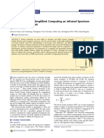 Fourier Transforms Simplified: Computing An Infrared Spectrum From An Interferogram