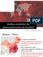 Análise Estatística de Desenvolvimento Do Covid19