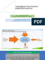 Evaluasi KLB Keracunan Pangan Di Kab. Pulpis