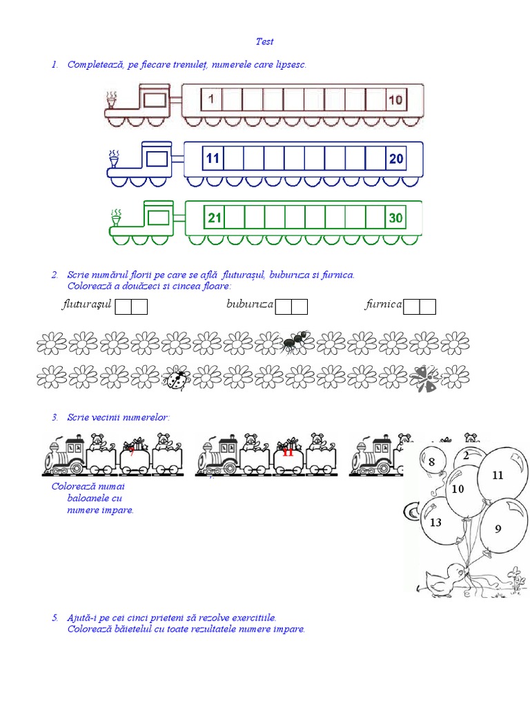 Modul II Test Final Matematica | PDF