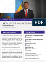 Curriculo Jhon Maury PDF