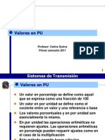 Valores en Por Unidad