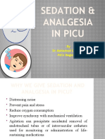 Sedation & Analgesia in Picu::By DR Mohamed Othman PICU Registrar