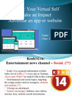 Unit 3: Your Virtual Self Make An Impact Advertise An App or Website