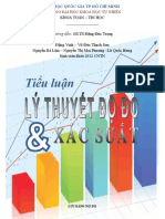 Tiểu luận độ đo và xác suất (Giải BT trong sách) PDF