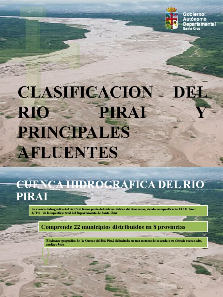 Clasificacion Pirai | PDF | Río | Entorno natural