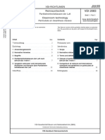 VDI 2083 1 2013, Cleanroom Technology