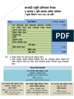 Fee Structure of CLA-CAA