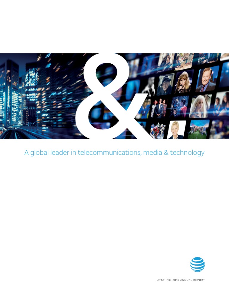 Att Ar2016 Completeannualreport | PDF | At&T | Earnings Before Interest