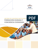 Formación Humana y Conciencia Ciudadana