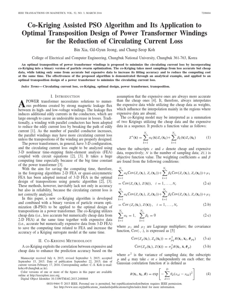 Co Kriging PDF | PDF | Mathematical Optimization | Transformer