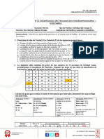 Distribución de frecuencias unidimensionales en intervalos en ciencias farmacéuticas