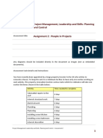 Project Management, Leadership and Skills: Planning and Control