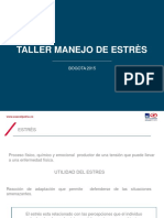 TALLER MANEJO DE ESTRES