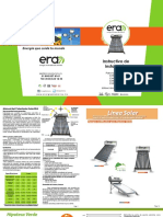 Instructivo de Instalación: para Los Modelos: CHP-10-150 CHP-12-150 CHP-20-240 CHP-26-300