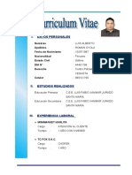 Curriculum Vitae - Oscar Alberto