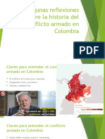 Algunas Reflexiones Sobre La Historia Del Conflicto Armado