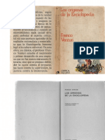 Venturi, Franco - Los Orígenes de La Enciclopedia PDF