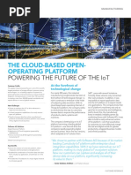 The Cloud-Based Open-Operating Platform: Powering The Future of The Iot