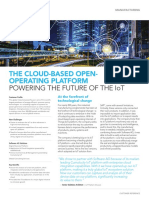 The Cloud-Based Open-Operating Platform: Powering The Future of The Iot