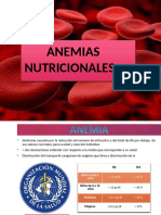 Anemias Nutricionales