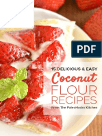 15 Delicious and Easy Coconut Flour Recipes PDF