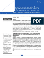 León, Olivan, Larraín, Vargas. Patterns of bryophyte and lichen diversity in bogs and Tepualia stipularis forests of Northern Patagonia (Chile), evidence