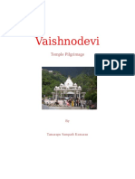 Vaishnodevi Temple Pilgrimage